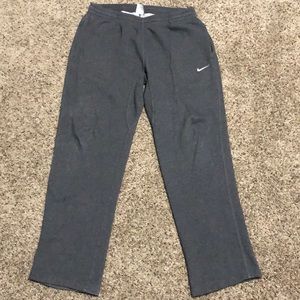 Men’s Nike Sweatpants Size Large Dark Gray